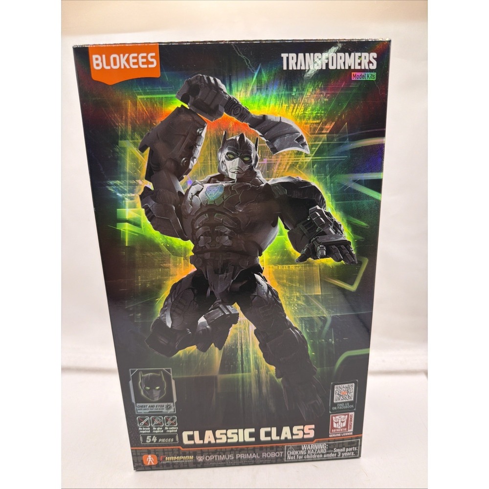 Transformers Optimus Primal Robot Classic Class Blokees Model Kit (New Sealed)